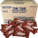Bulk Box of 150 Individual Original Milk Chocolate Tim Tams 18g Each Australian