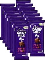 Cadbury Dairy Milk Chocolate Fruit and Nut Block 14 Pack, 14 x 180g